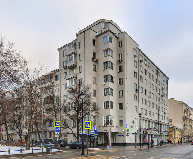 Жилой дом кооператива «Военный строитель» на Покровке)